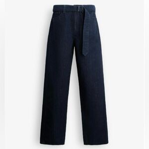 Zara Straight Cut Mid Rise Jeans